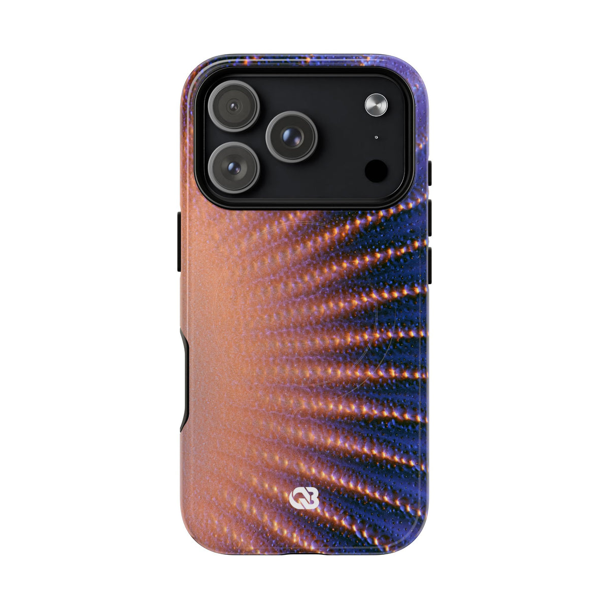 Luminous Aura Burst · Tough 2.0 Magnetic Phone Case for iPhone · Blue