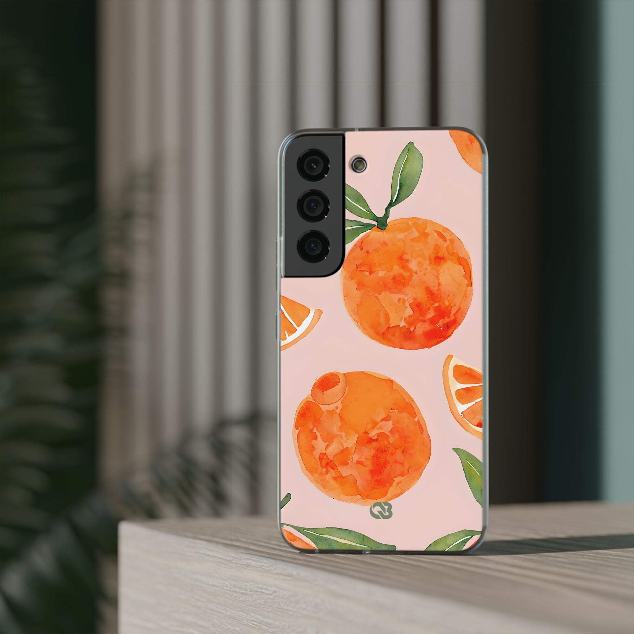 Sunkissed Orange Harvest · Soft Phone Case for Samsung