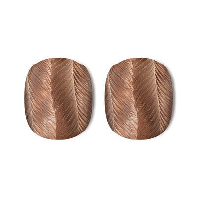 Rose Gold Weave · Hard Case for AirPods Max · Brown