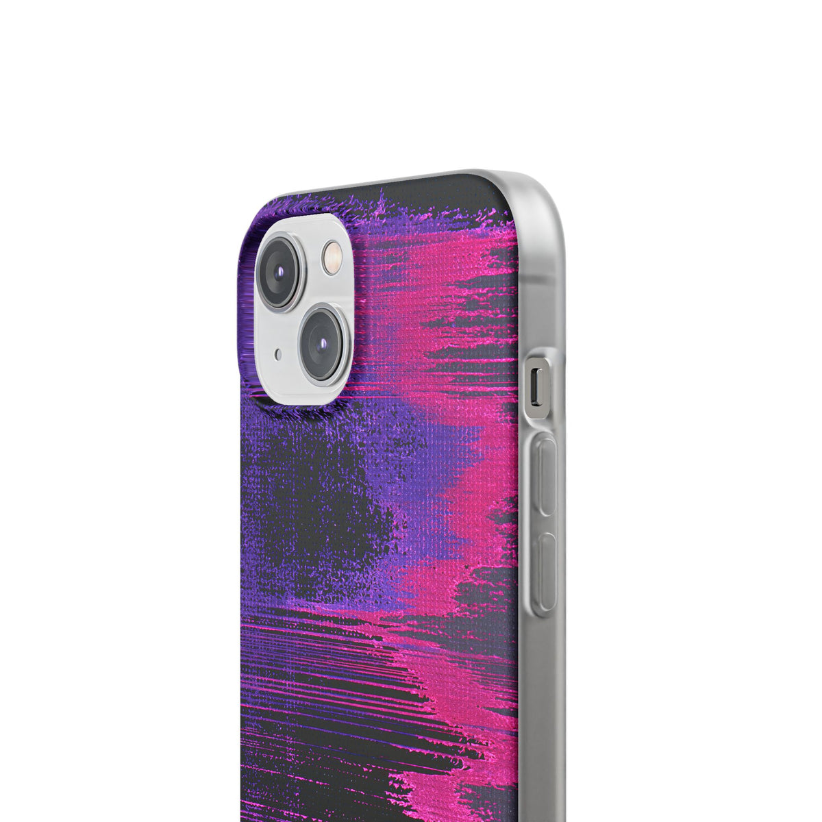 Neon Signal Shift · Lite Phone Case for iPhone ·  Purple