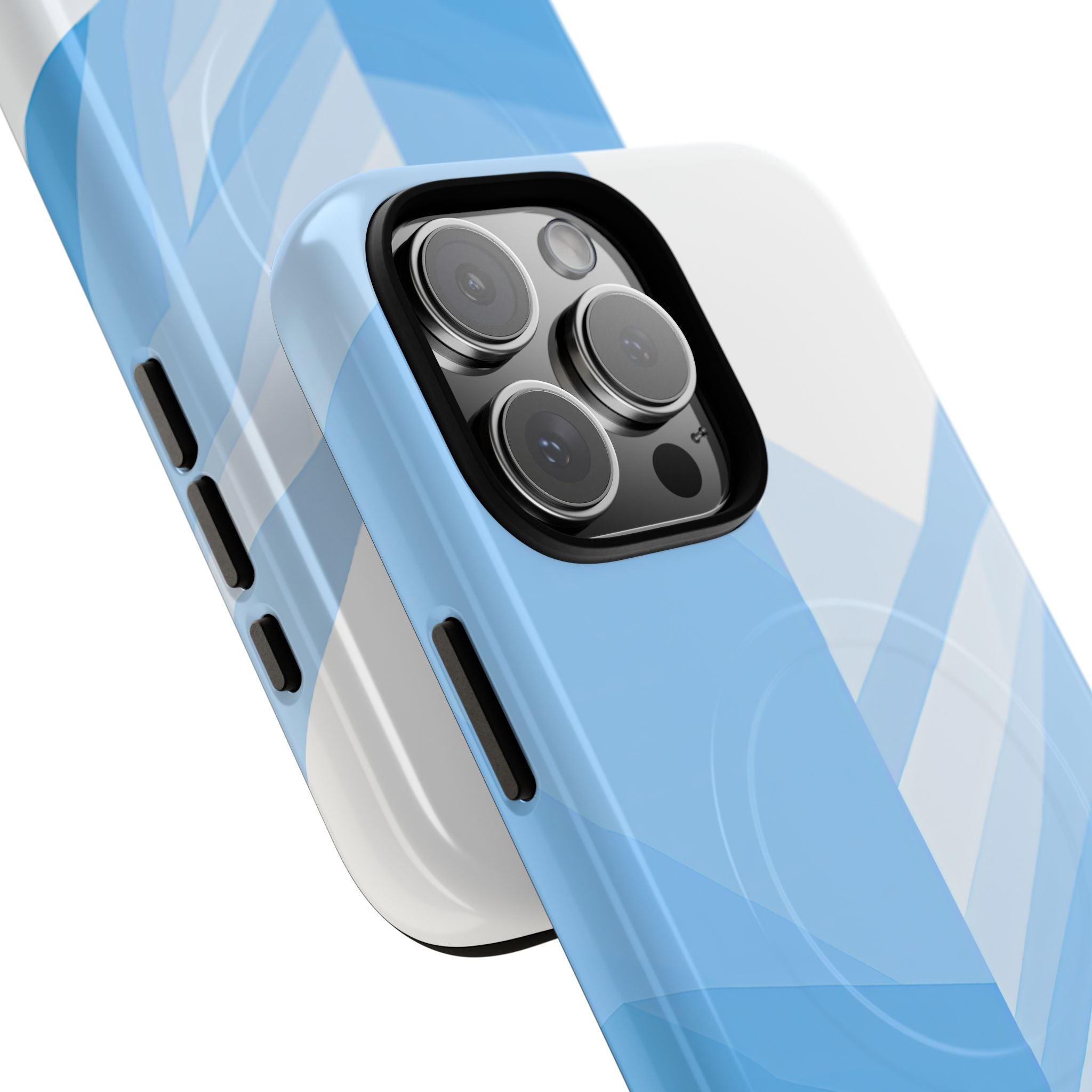 Blue Tough 2.0 Magsafe Phone Case for iPhone - Arctic Glacial Ridge
