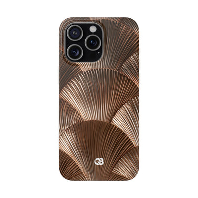 Rose Gilded Fan · Lite Phone Case for iPhone ·  Gold