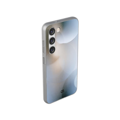 White Lite Phone Case for Samsung - Frosted Ribbed Sphere