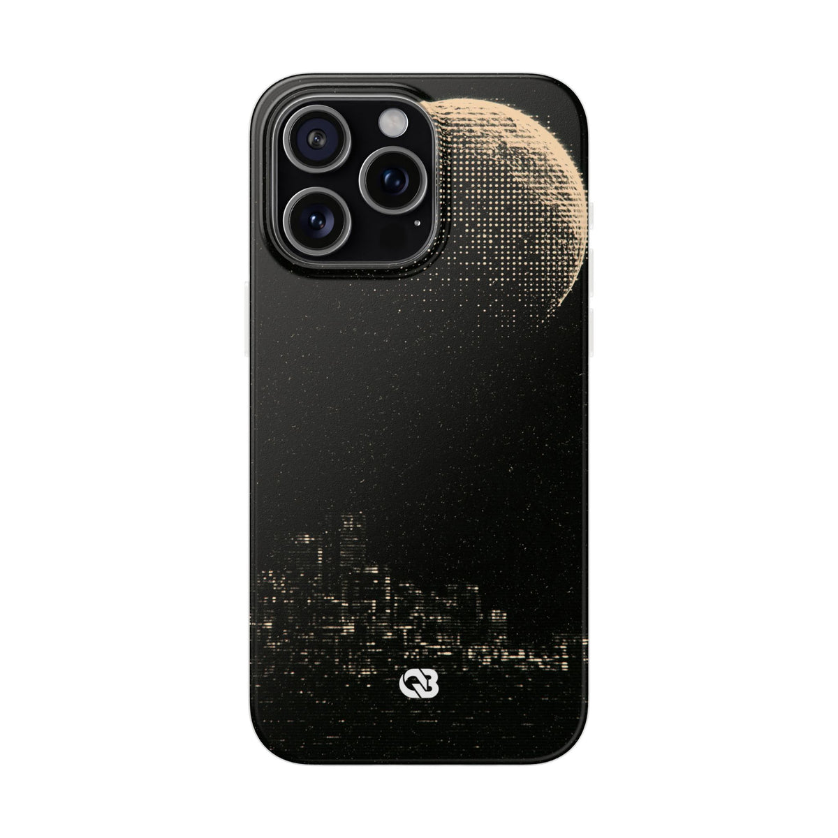 Lunar Metropolis Nocturne · Lite Phone Case for iPhone ·  Black