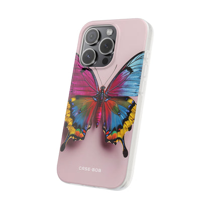 Vivid Butterfly iPhone 15 Pro Case - Soft