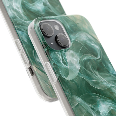 Translucent Aqua Flow · Lite Phone Case for iPhone ·  Teal