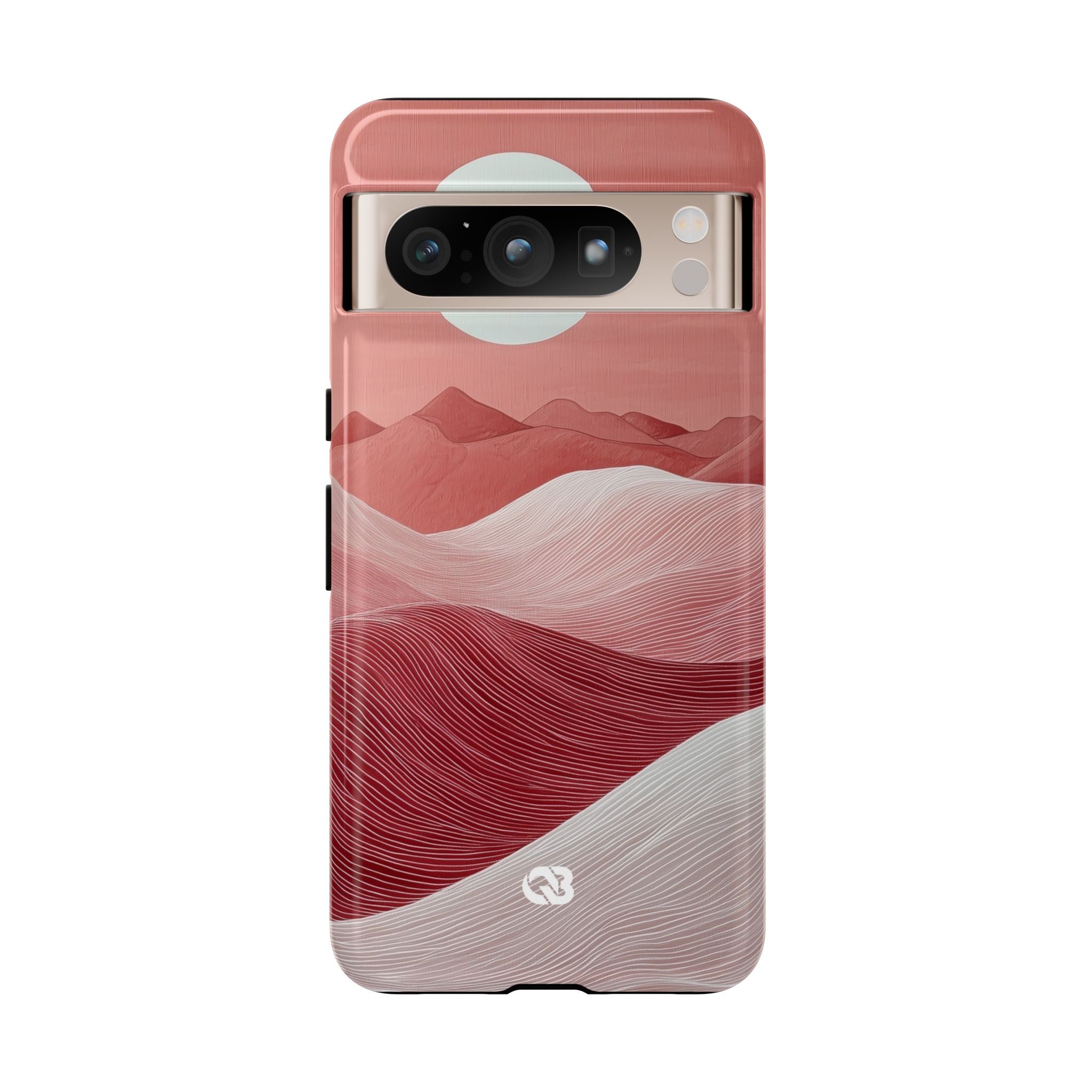 Crimson Dune Horizon · Tough Hoesje voor Google Pixel