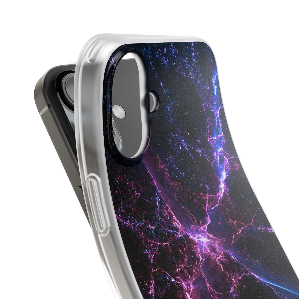 Neural Singularity · Lite Phone Case for iPhone ·  Black