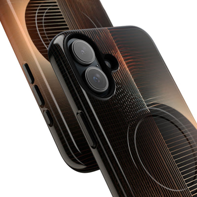 Amber Meridian · Tough 2.0 Magnetic Phone Case for iPhone · Black