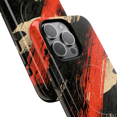 Urban Slash Camo · Tough 2.0 Magnetic Phone Case for iPhone · Black
