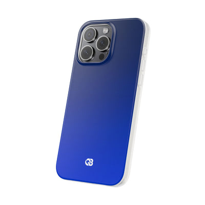Blue Lite Phone Case for iPhone - Cobalt Depth Shift