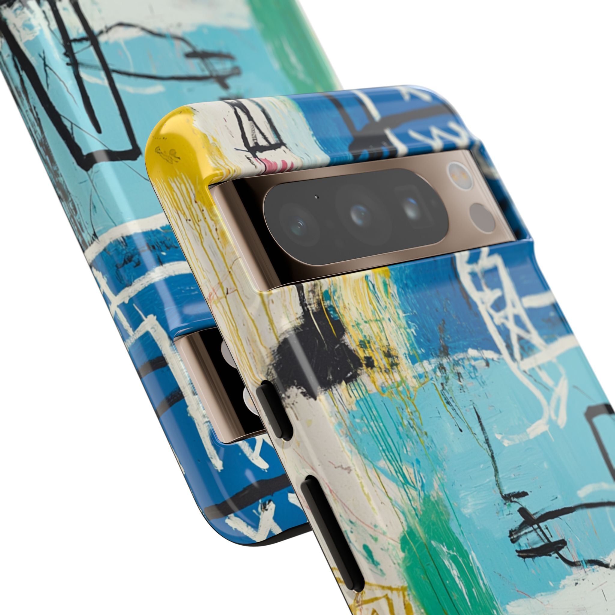Azure Urban Scribble · Tough Phone Case for Google Pixel
