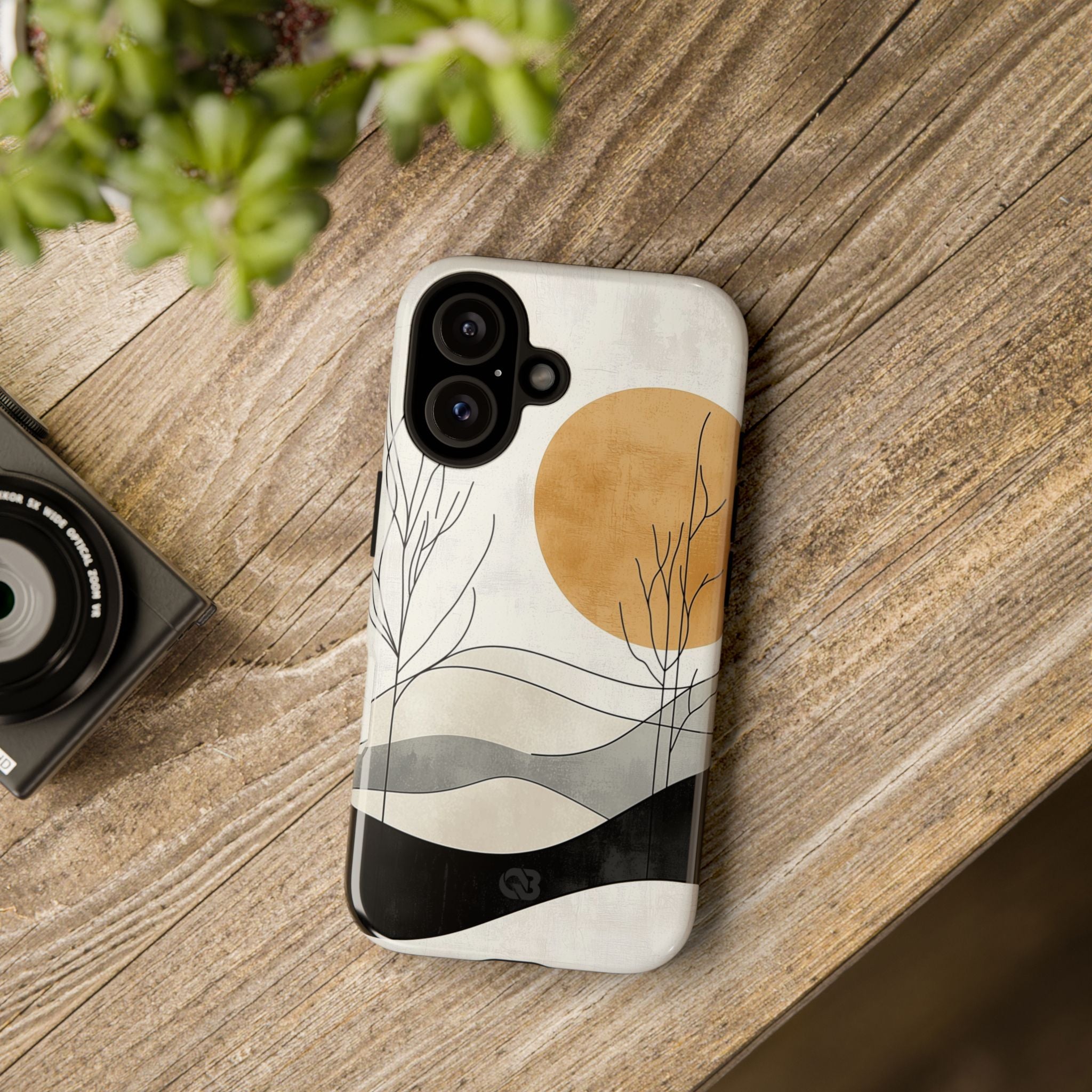 Burnt Horizon Lines · Custodia Tough per iPhone