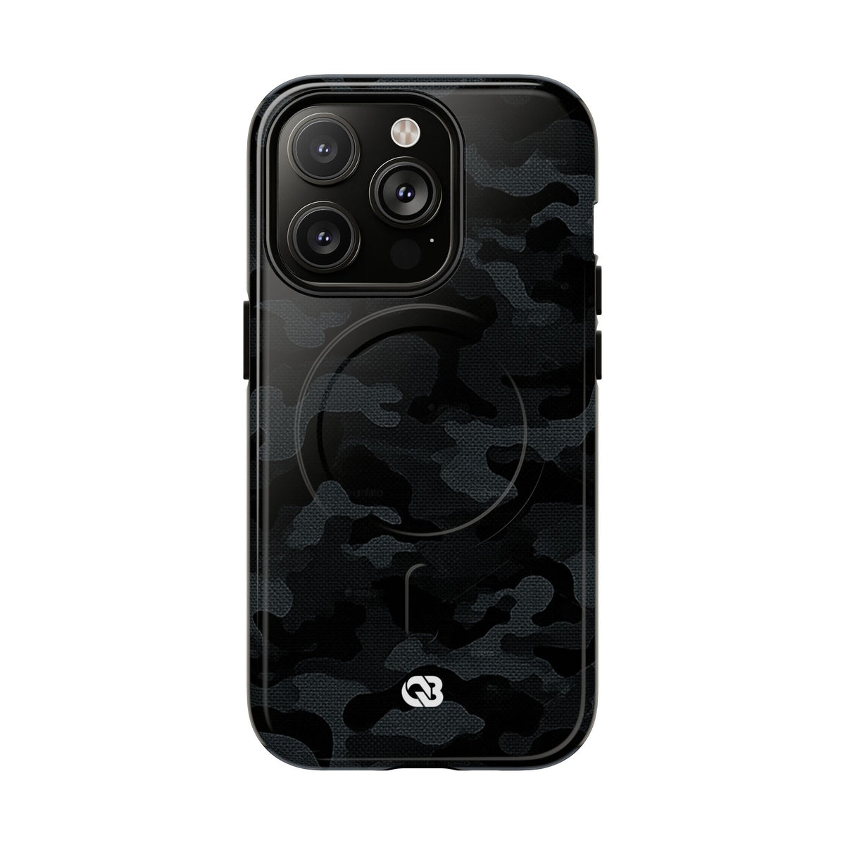 Blackout Urban Camo · Tough 2.0 Magnetic Phone Case for iPhone · Black
