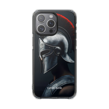 Silver Centurion iPhone 15 Pro Max Case - Impact