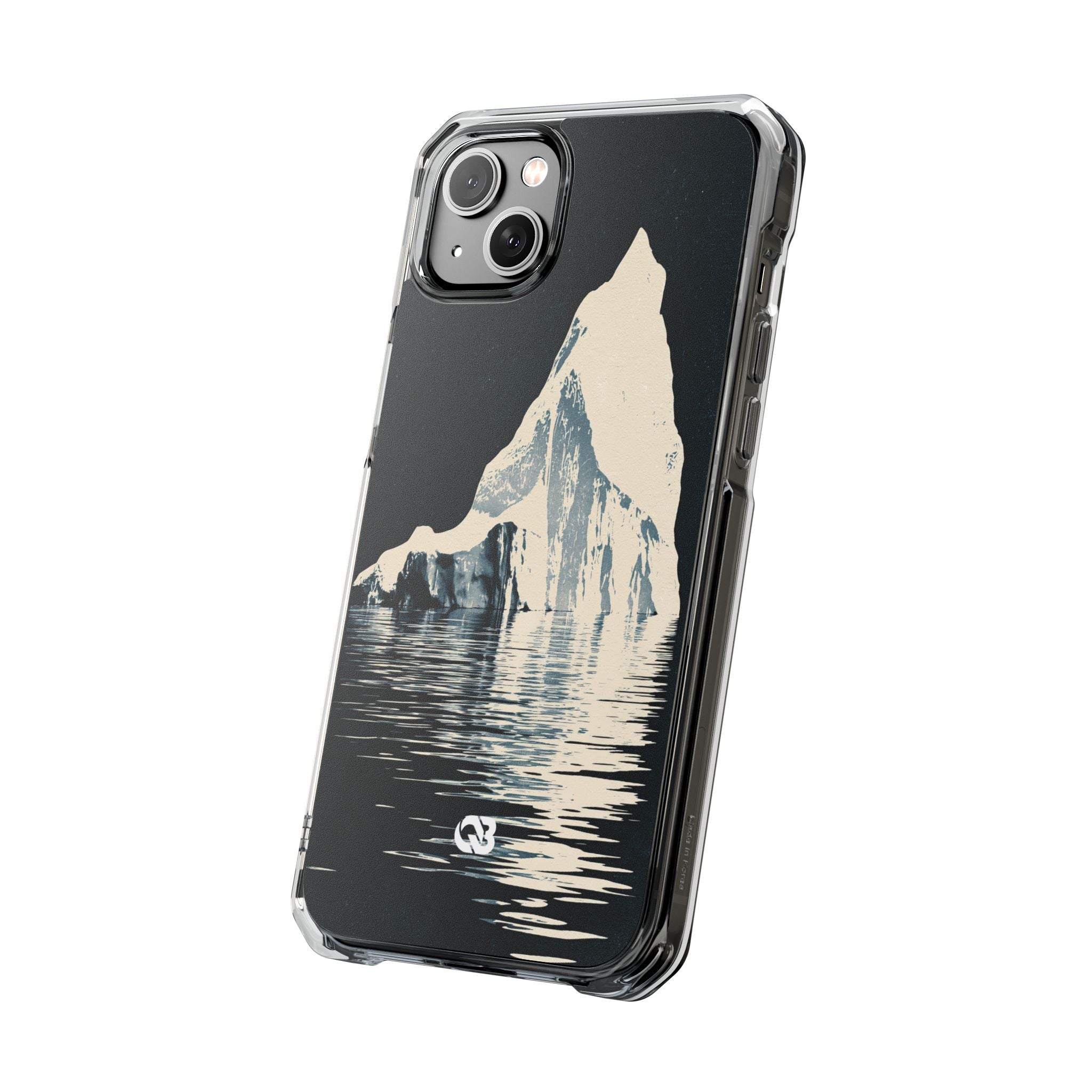 Blue Impact MagSafe Phone Case for iPhone - Frozen Navy Monolith