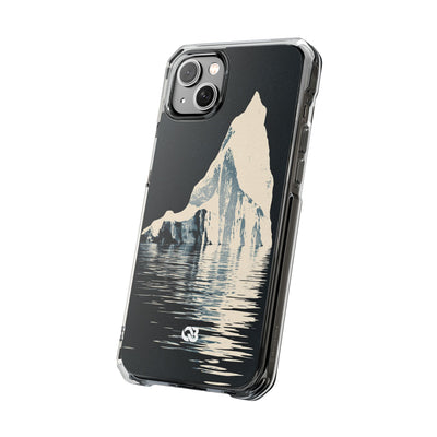 Blue Impact MagSafe Phone Case for iPhone - Frozen Navy Monolith