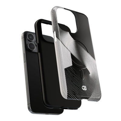 Orbital Helix · Tough 2.0 Magnetic Phone Case for iPhone · Black