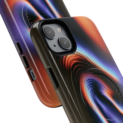 Prismatic Resonance · Tough 2.0 Magnetic Phone Case for iPhone · Purple