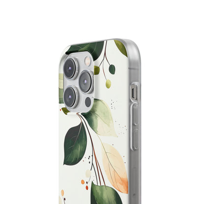Greenberry Branch iPhone 14 Pro -pehmeä suojakotelo