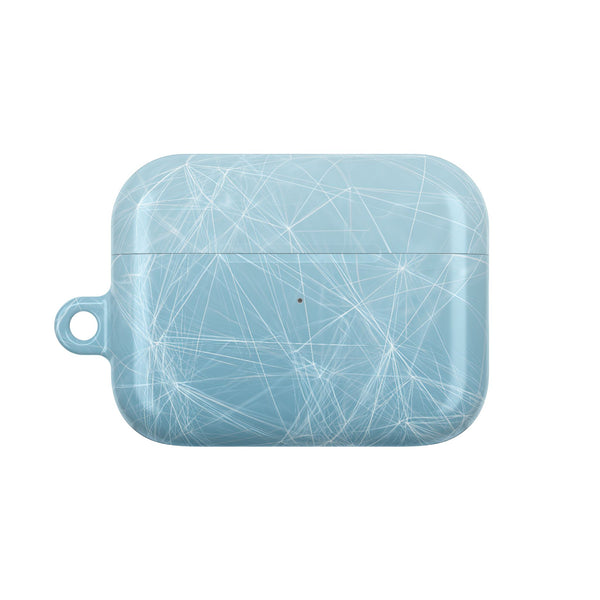 Linear Lattice · Hard Case for AirPods & AirPods Pro · Blue
