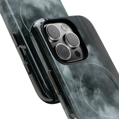 Shadowed Pine Mist · Tough 2.0 Magnetic Phone Case for iPhone · Black