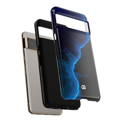 Electric Azure Drift · Tough Phone Case for Pixel ·  Blue