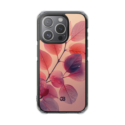 Dewy Magenta Foliage · Impact Custodia per iPhone · Magsafe