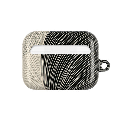 Minimal Frond Study · Hard Case for AirPods & AirPods Pro · Black