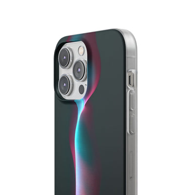 Neon Pixel Flow · Lite Phone Case for iPhone ·  Black