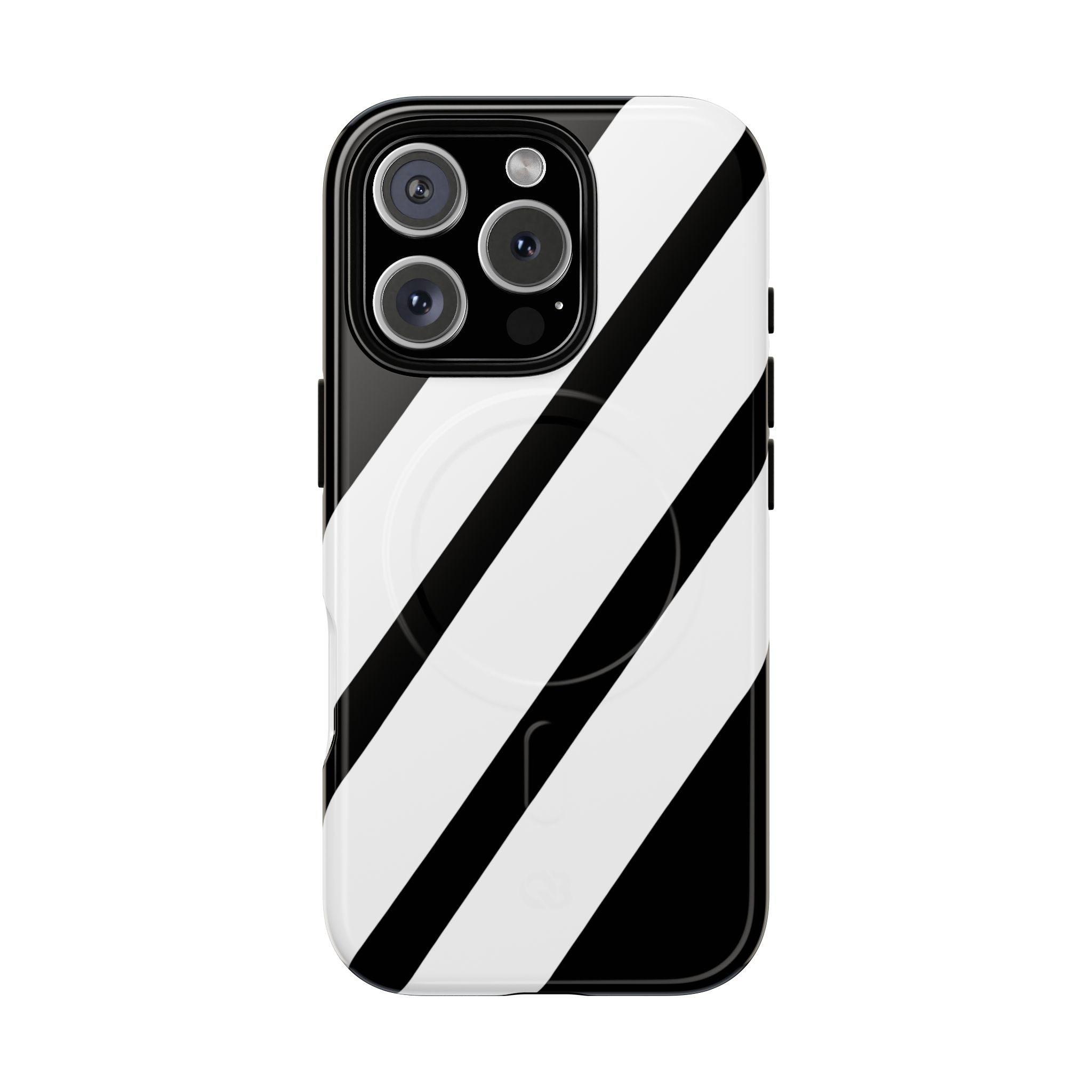 Obsidian White Bars · Tough+ Phone Case for iPhone · Magsafe