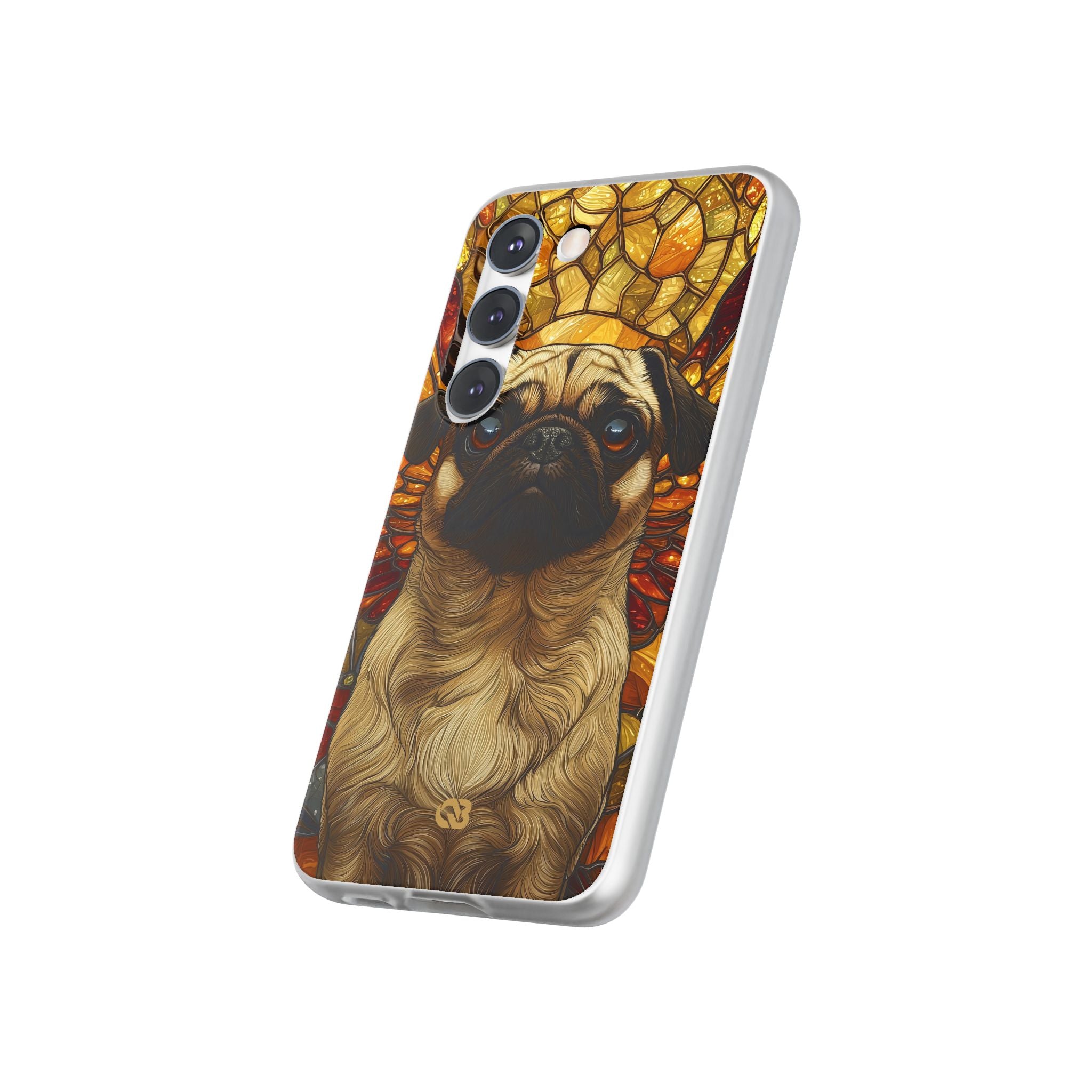 Amber Pug Divinity · Soft Phone Case for Samsung