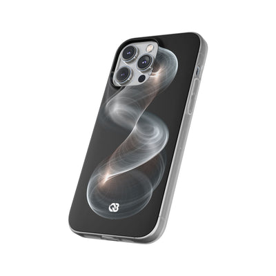 Luminous Vortex · Lite Phone Case for iPhone ·  Black