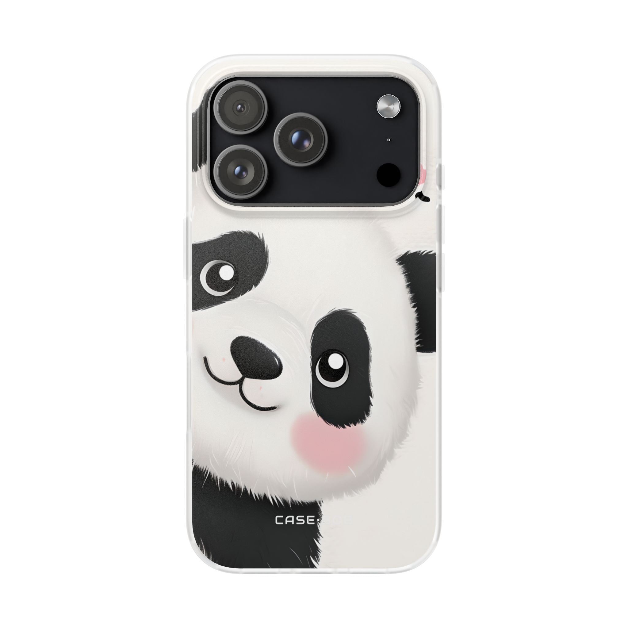 Panda Glow iPhone 17 Pro Case - Soft - CASE•BOB