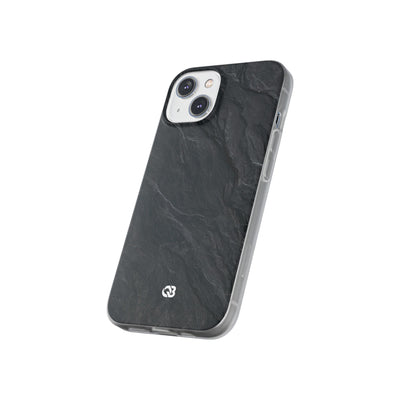 Dark Slate Strata · Lite Phone Case for iPhone ·  Black
