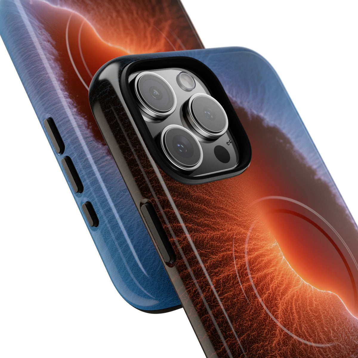 Thermal Aura Pulse · Tough 2.0 Magnetic Phone Case for iPhone · Blue