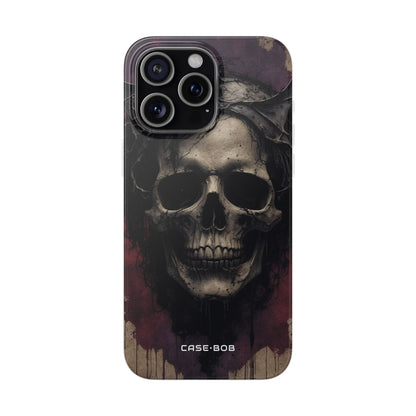 Gothic Skull Crown iPhone 15 Pro Max Case - Soft