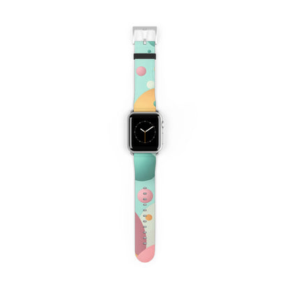 Pastel Circles Flow - Watch Band