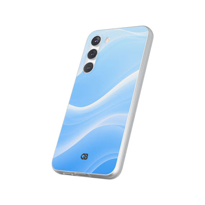 Blue Lite Phone Case for Samsung - Glacial Blue Silk