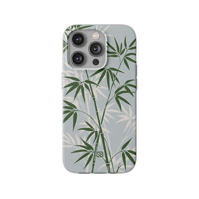 Green Lite Phone Case for iPhone - Kyoto Bamboo Canopy