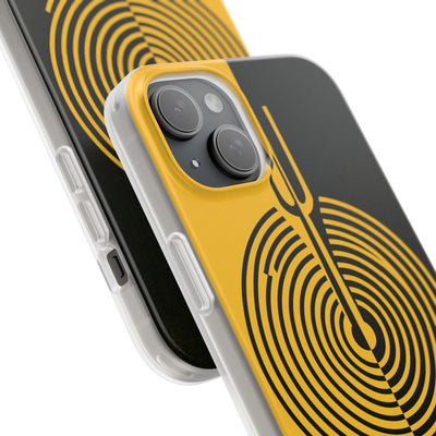 Yellow Lite Phone Case for iPhone - Voltage Sector Pulse