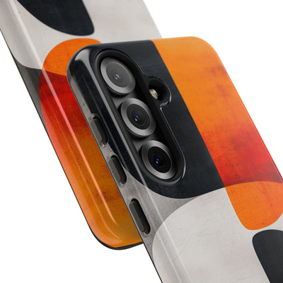 Burnt Amber Flow · Tough Phone Case for Samsung