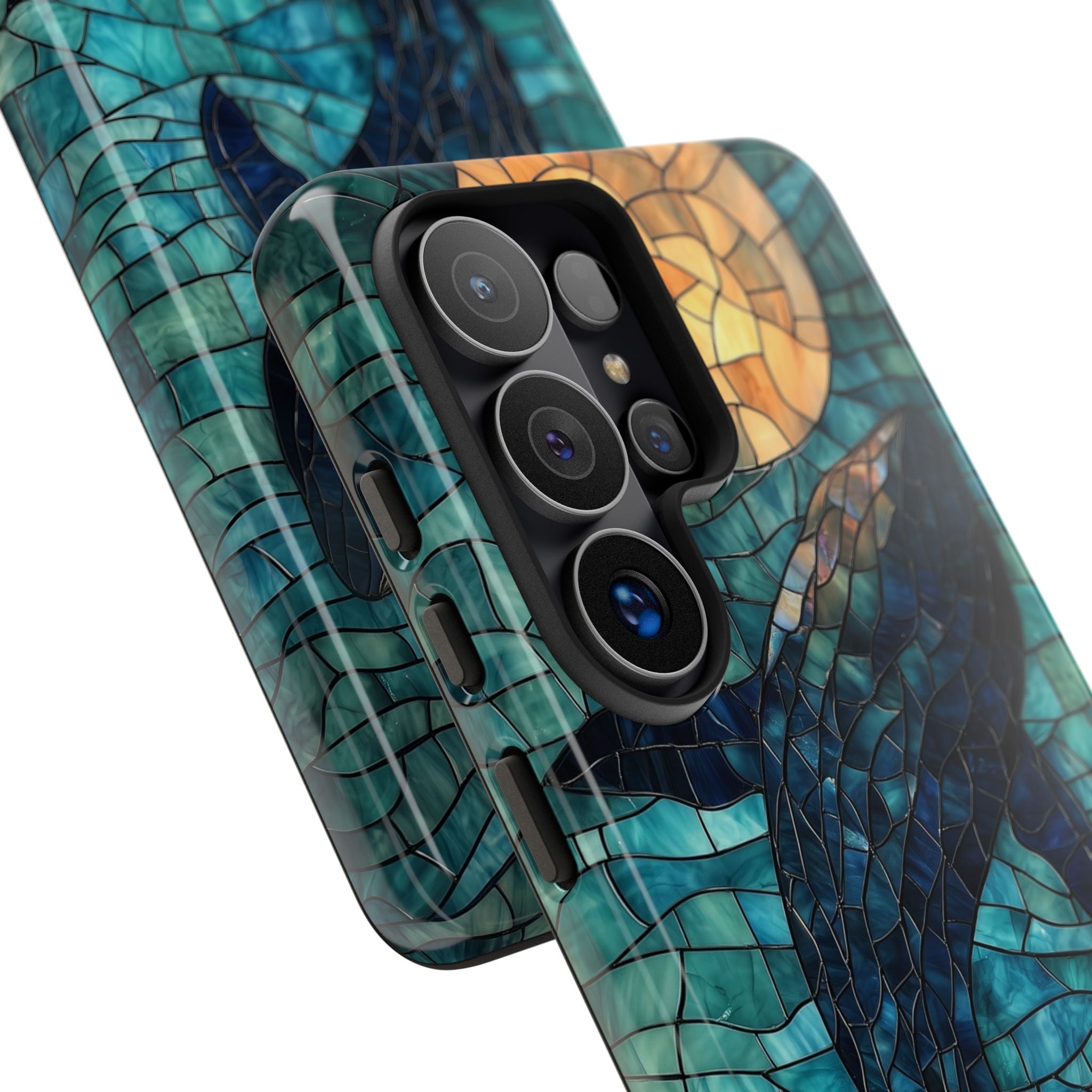 Stained Moon Whale · Tough Phone Case for Samsung