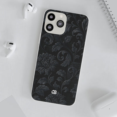 Obsidian Damask · Lite Phone Case for iPhone ·  Black