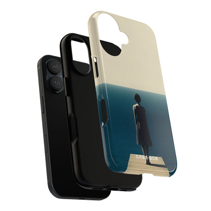 Pier Reflection iPhone 16 Case - Tough
