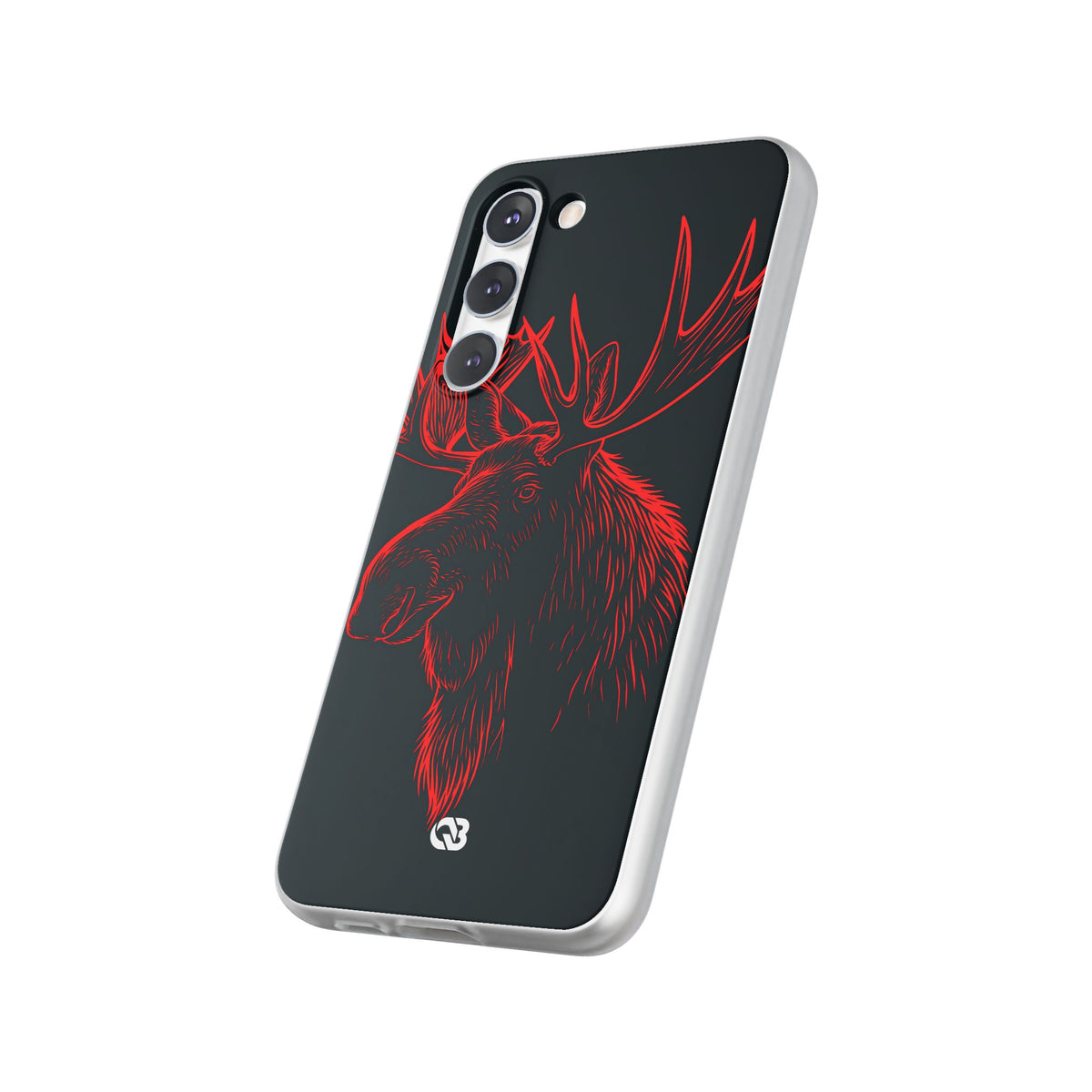 Nordic Elk · Lite Phone Case for Samsung · Black
