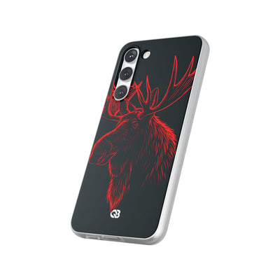 Nordic Elk · Lite Phone Case for Samsung · Black
