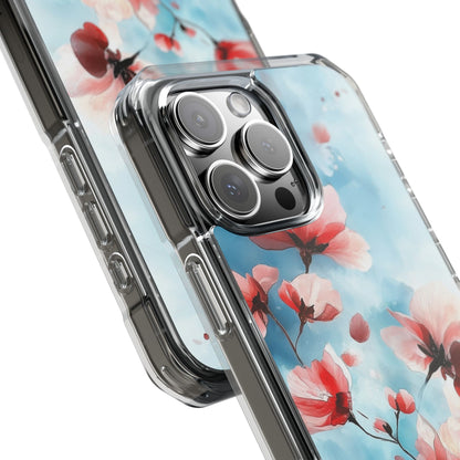 Pink Blossom Drift iPhone 16 Pro Max Case - Impact