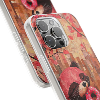 Crimson Donut Bandit · Soft Custodia per iPhone
