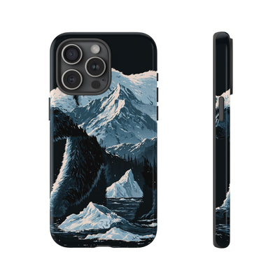Nordic Arctic Bear · Tough Phone Case for iPhone · Black